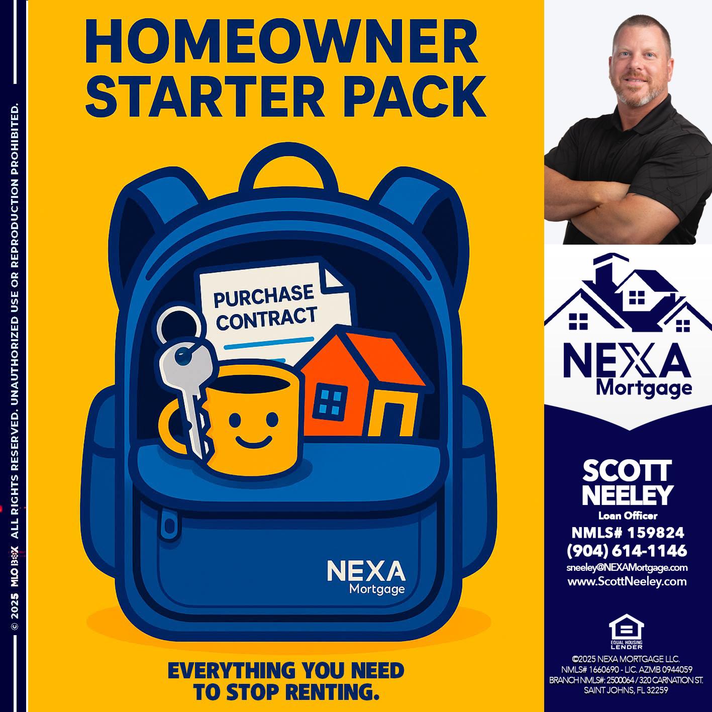 NEED A HOMEOWNER PACK.. - Scott Neeley -Loan Officer