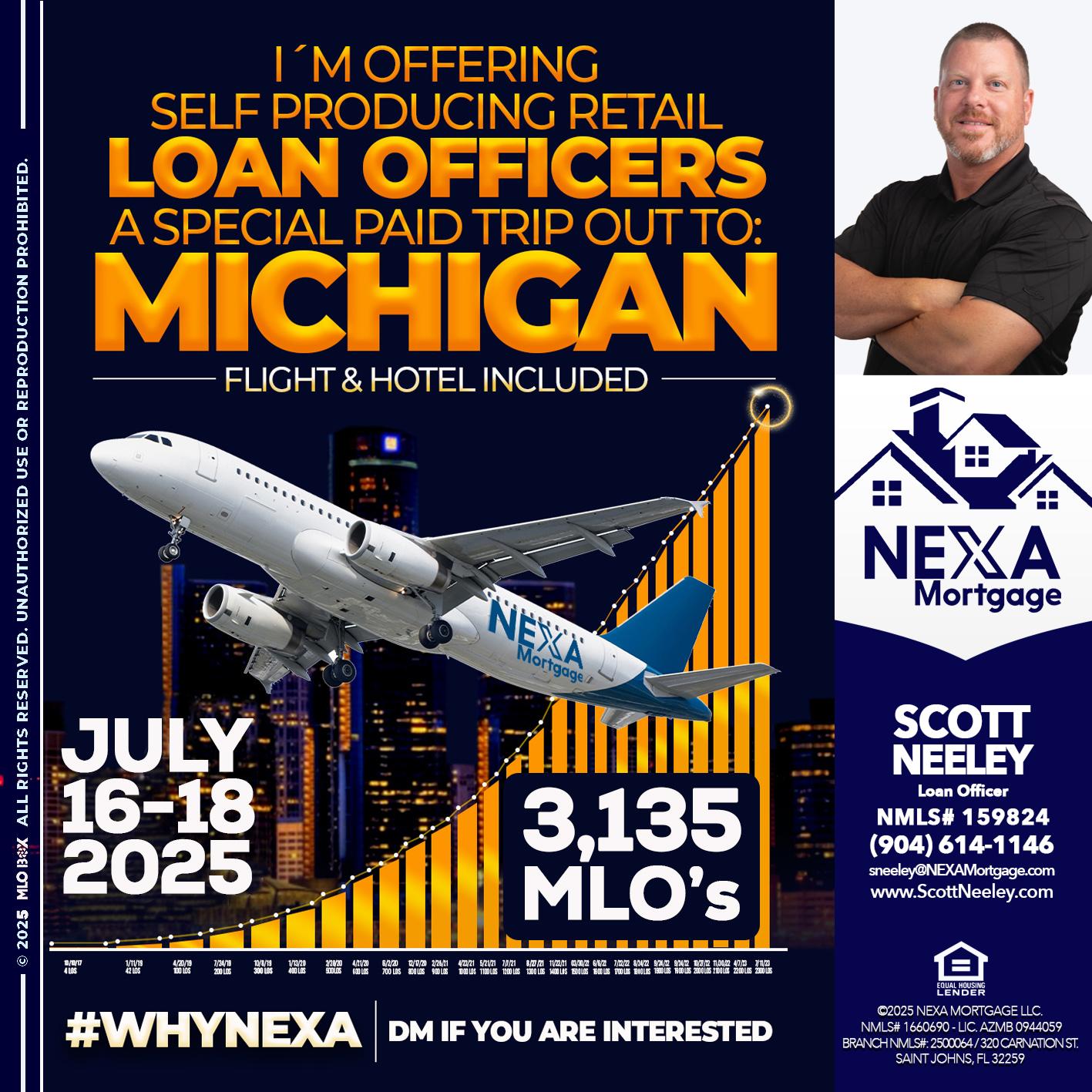 MICHIGAN TRIP - Scott Neeley -Loan Officer