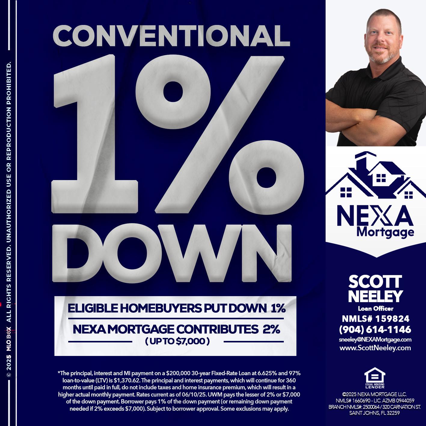 CONVENTIONAL - Scott Neeley -Loan Officer