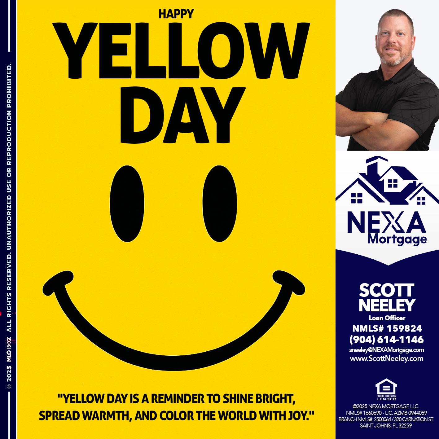YELLOW DAY - Scott Neeley -Loan Officer