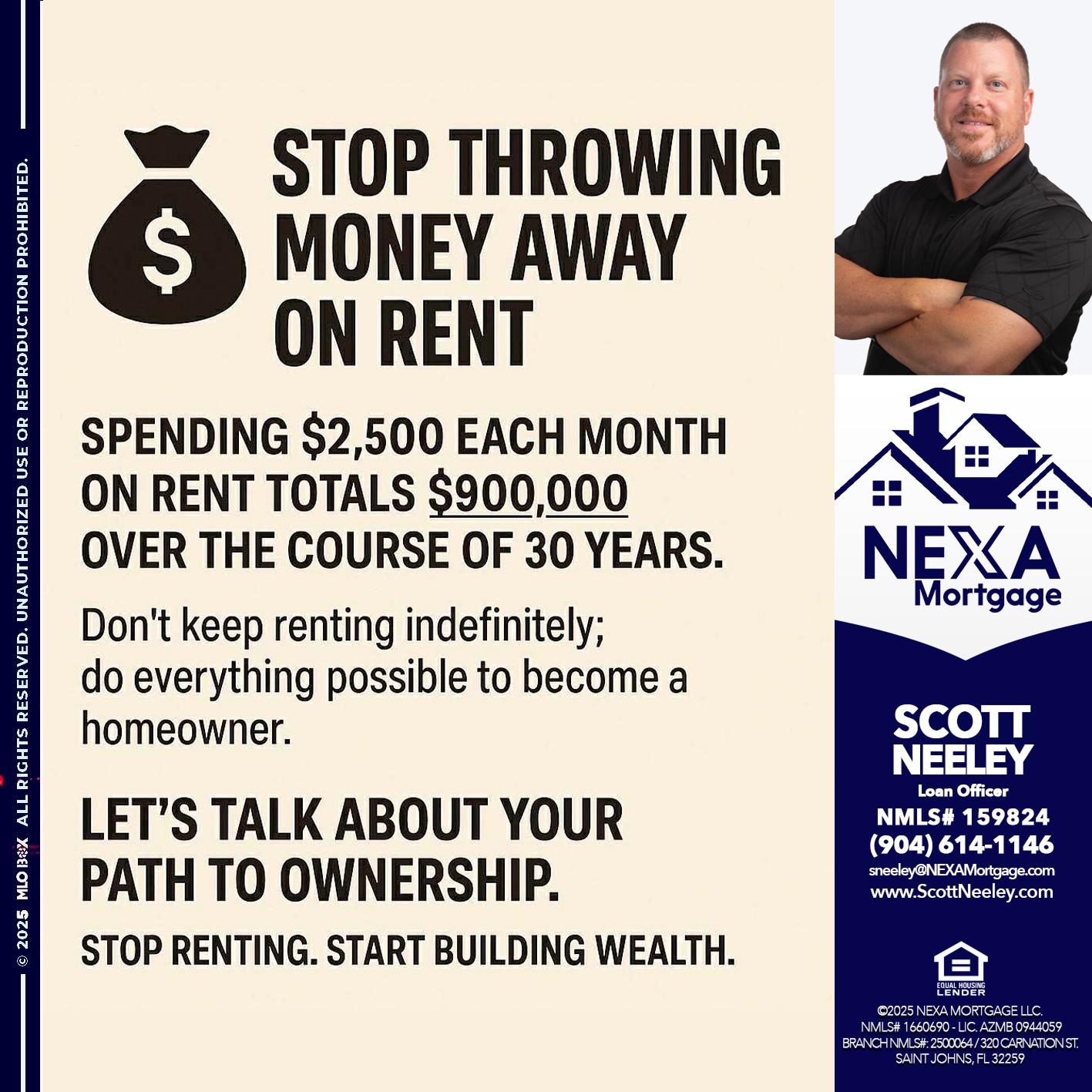 STOP THROWING - Scott Neeley -Loan Officer