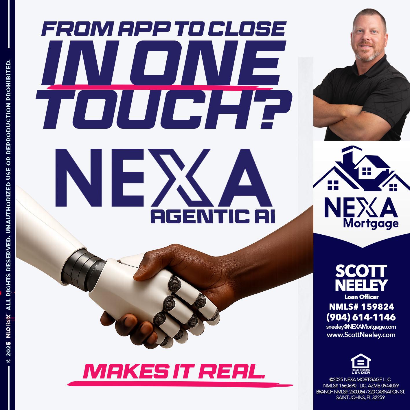 IN ONE TOUCH - Scott Neeley -Loan Officer