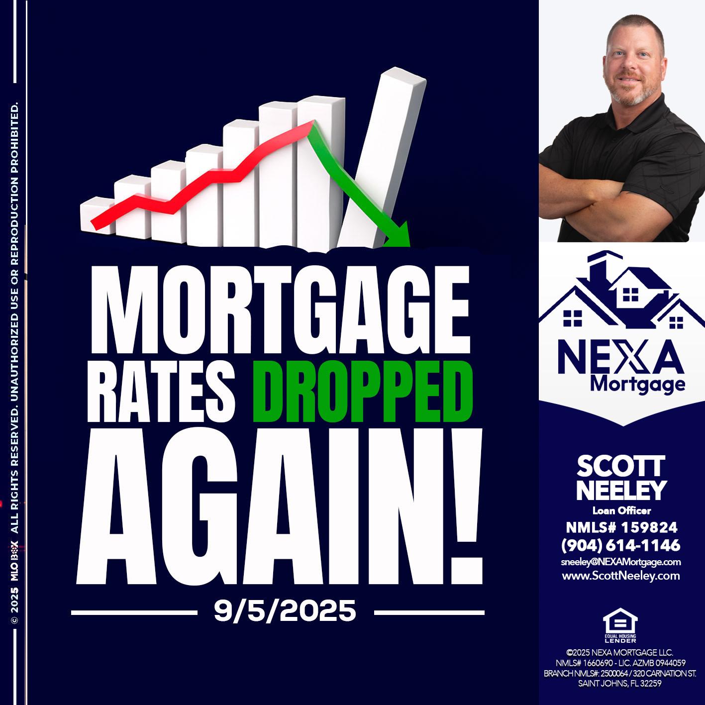RATES DROP - Scott Neeley -Loan Officer