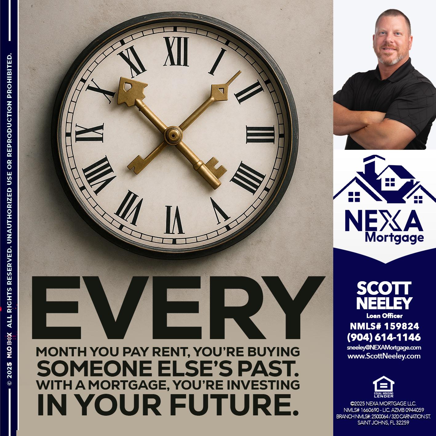 EVERY MONTH - Scott Neeley -Loan Officer
