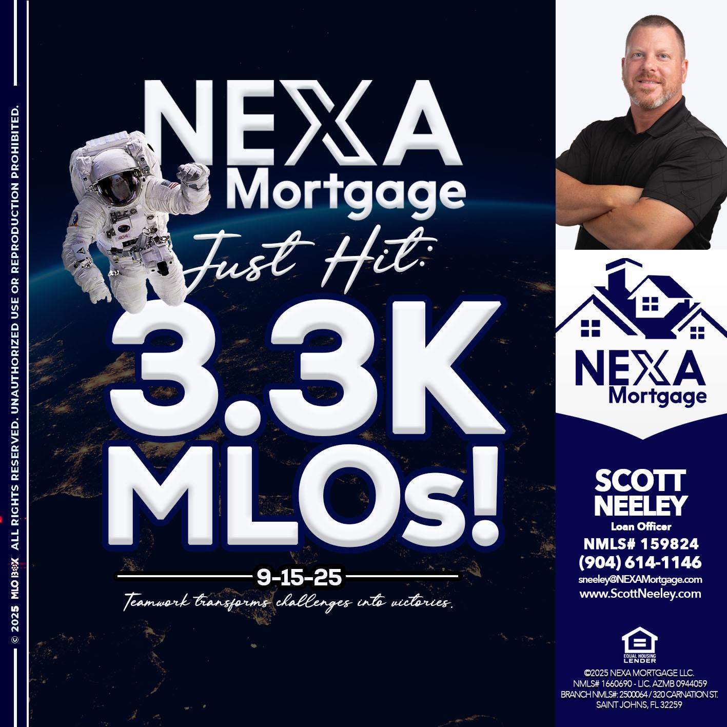 3.3K - Scott Neeley -Loan Officer