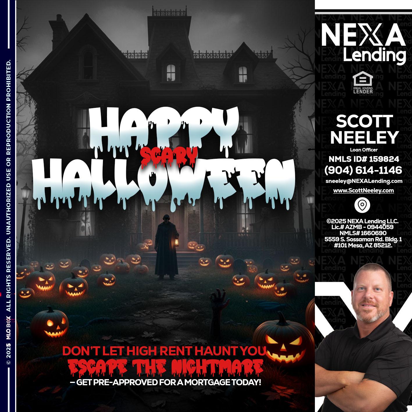 HAPPY HALLOWEEN - Scott Neeley -Loan Officer