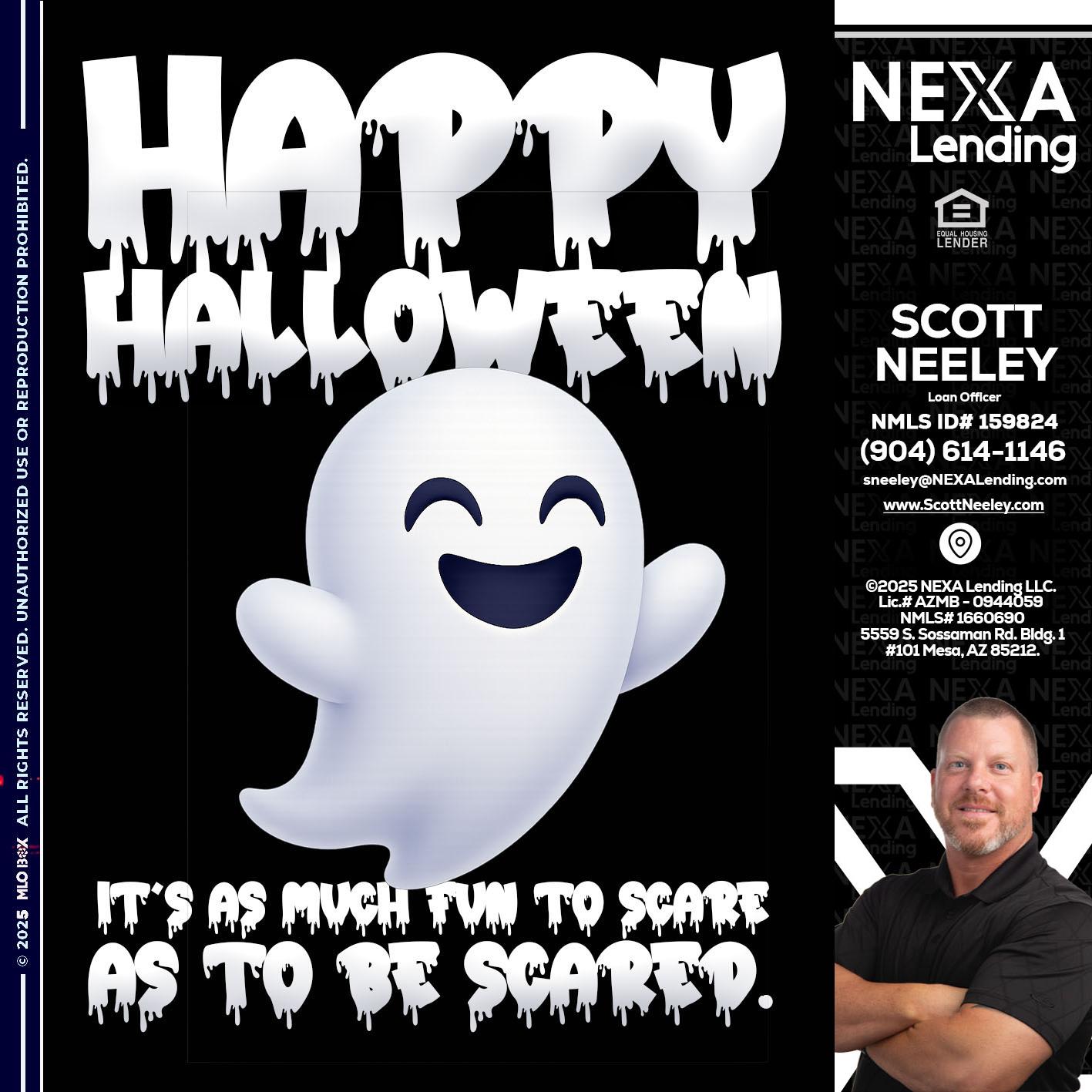 HAPPY HALLOWEEN - Scott Neeley -Loan Officer