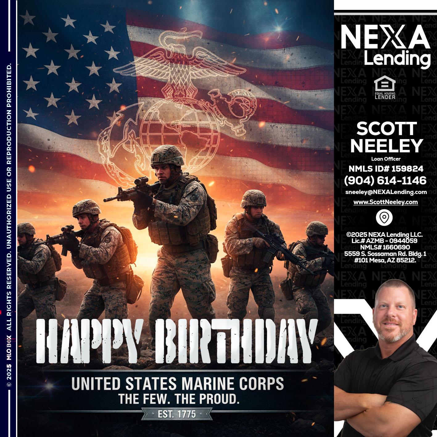 happy birthday - Scott Neeley -Loan Officer