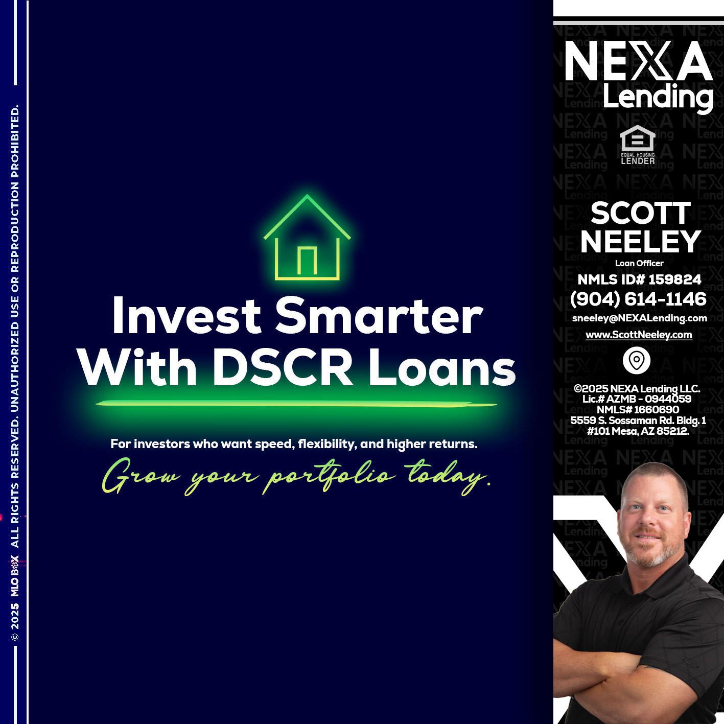 DSCR - Scott Neeley -Loan Officer