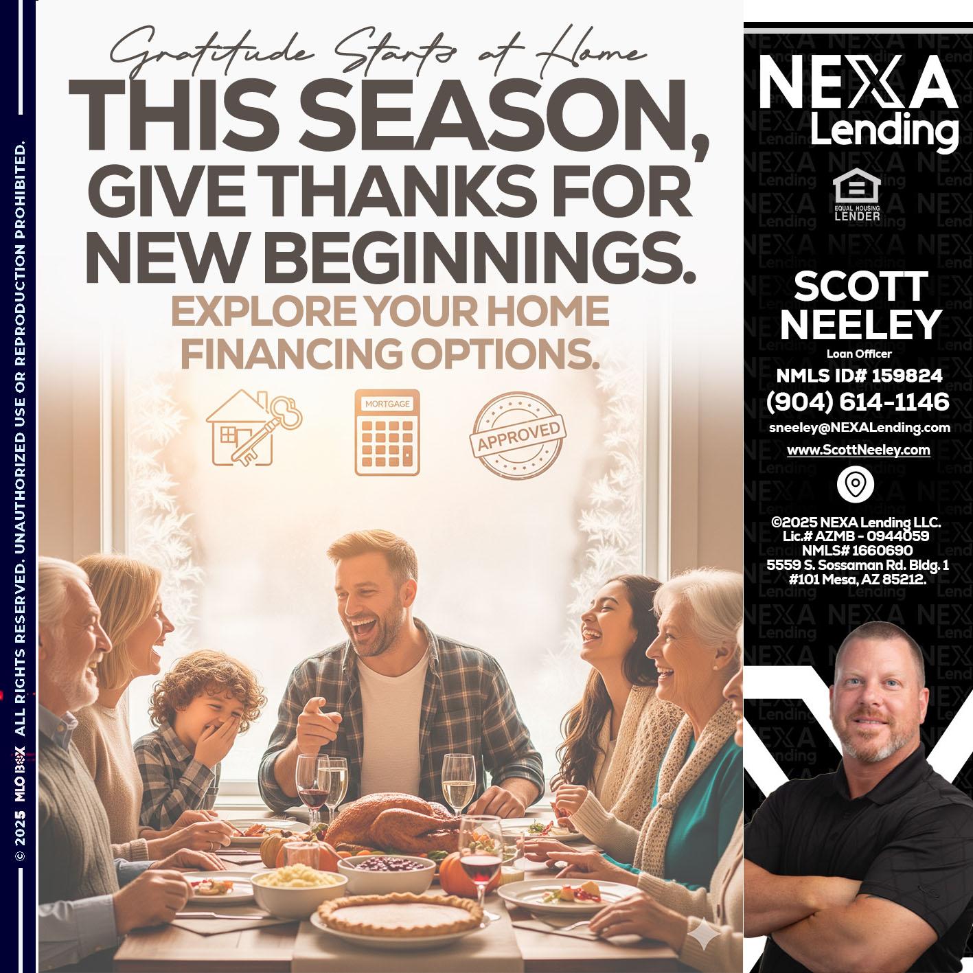 THIS SEASON - Scott Neeley -Loan Officer