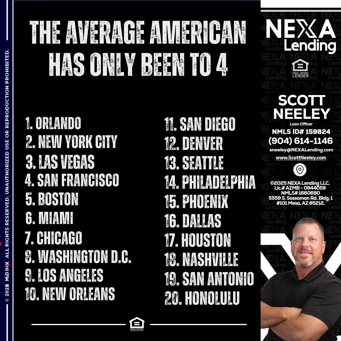 THE AVERAGE AMERICAN - Scott Neeley -Loan Officer