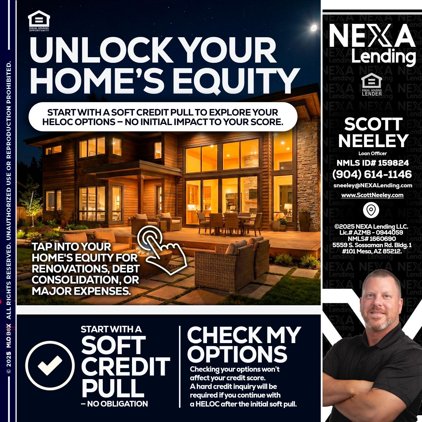 UNLOCK YOUR HOMES - Scott Neeley -Loan Officer