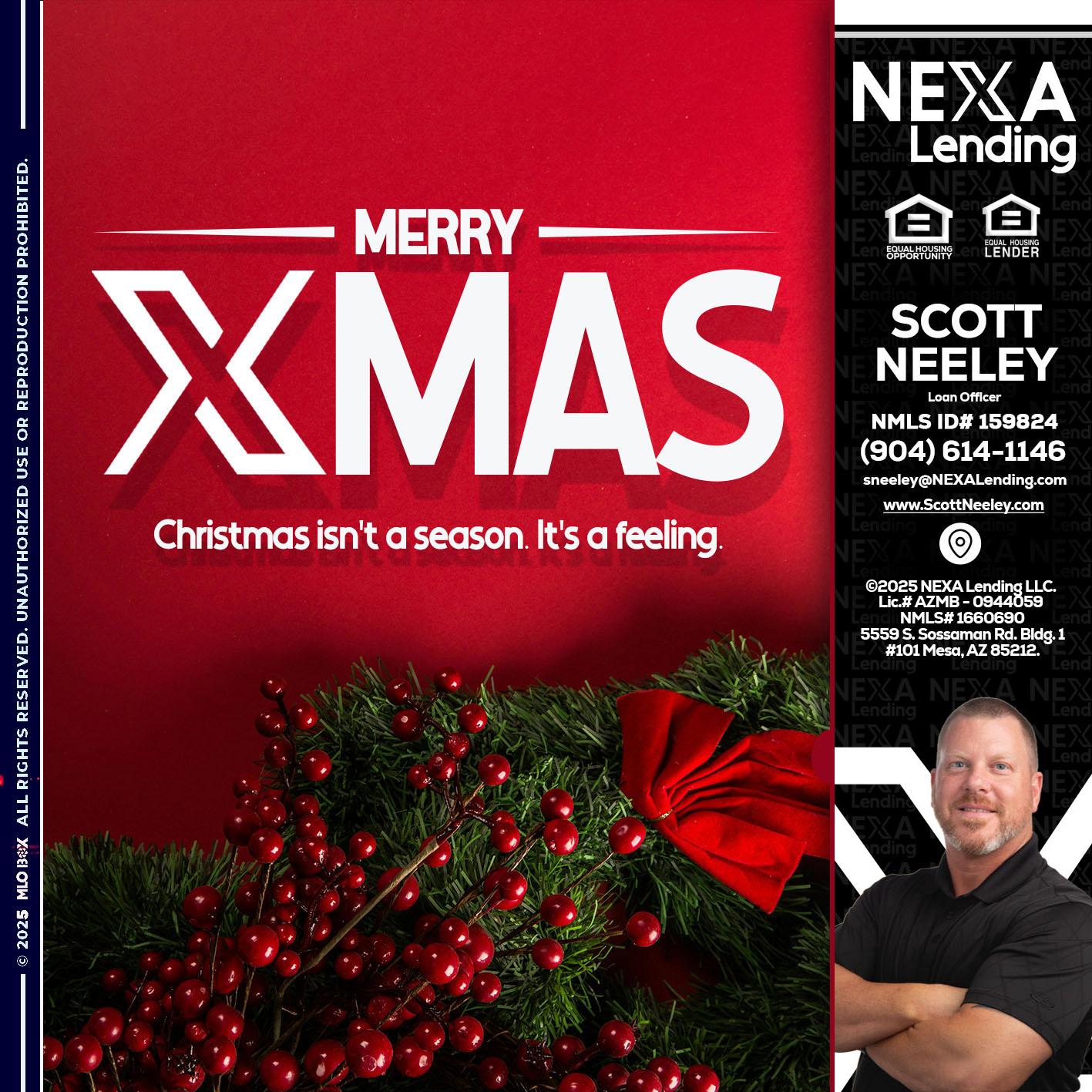 merry xmas - Scott Neeley -Loan Officer