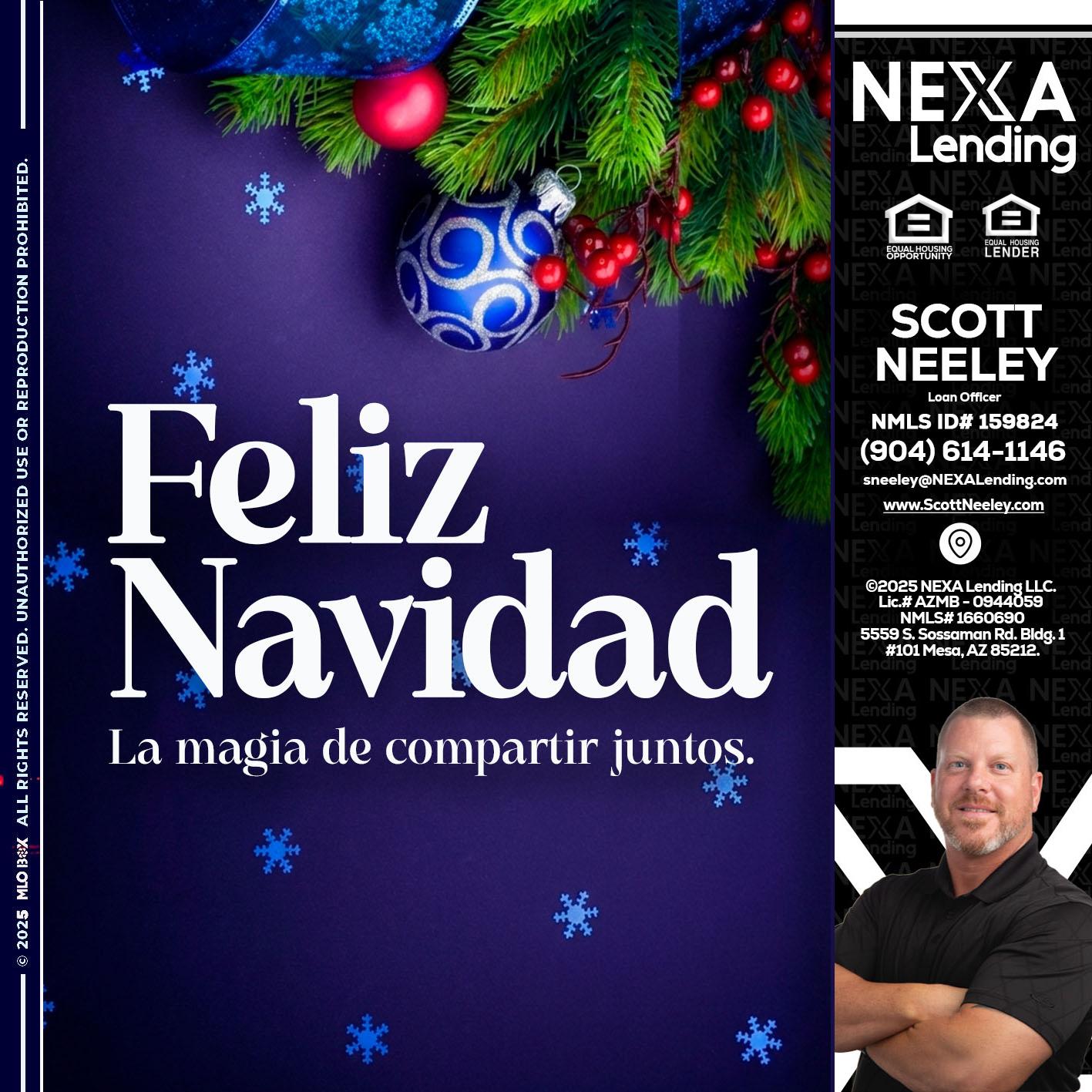 FELIZ NAVIDAD - Scott Neeley -Loan Officer