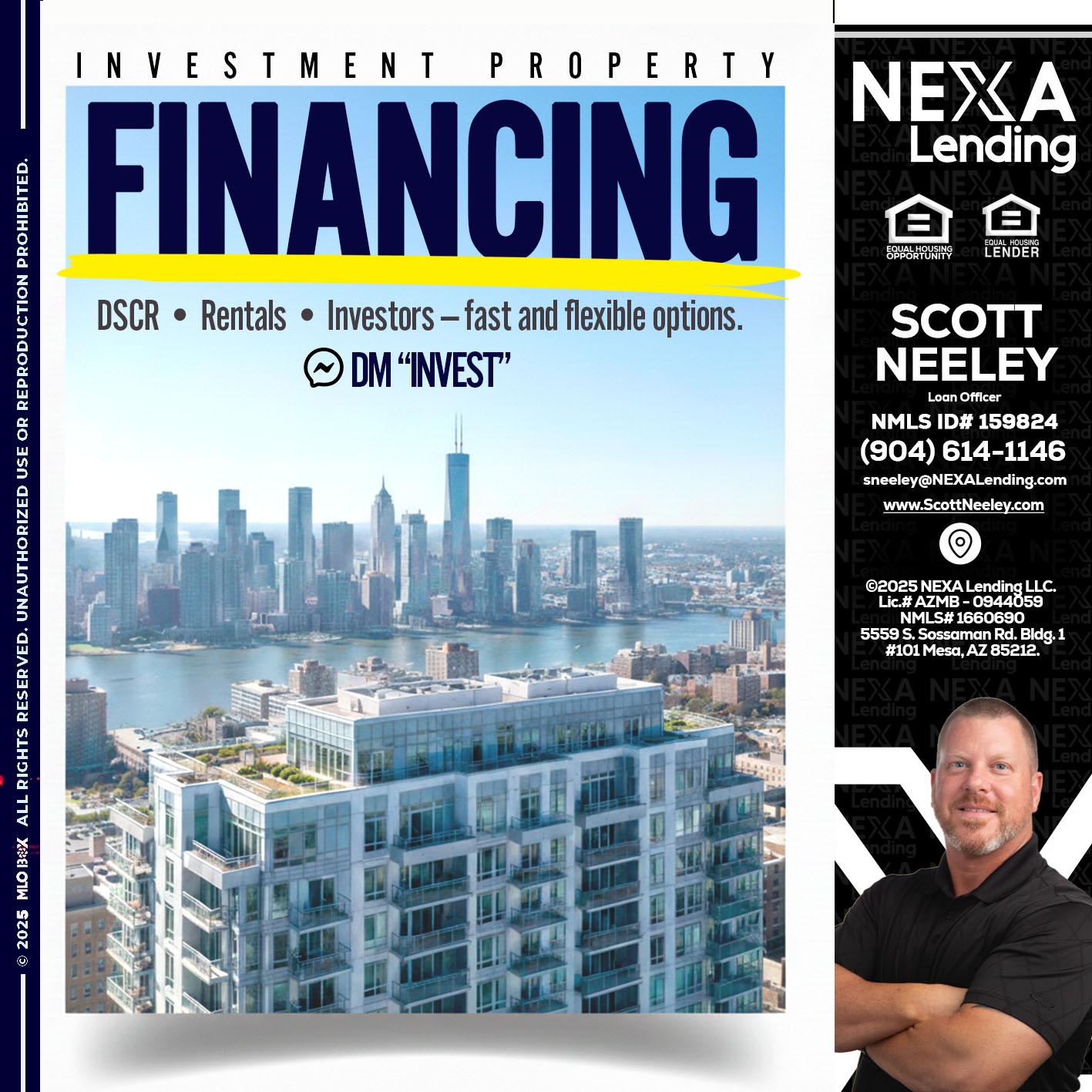 FINANCING - Scott Neeley -Loan Officer