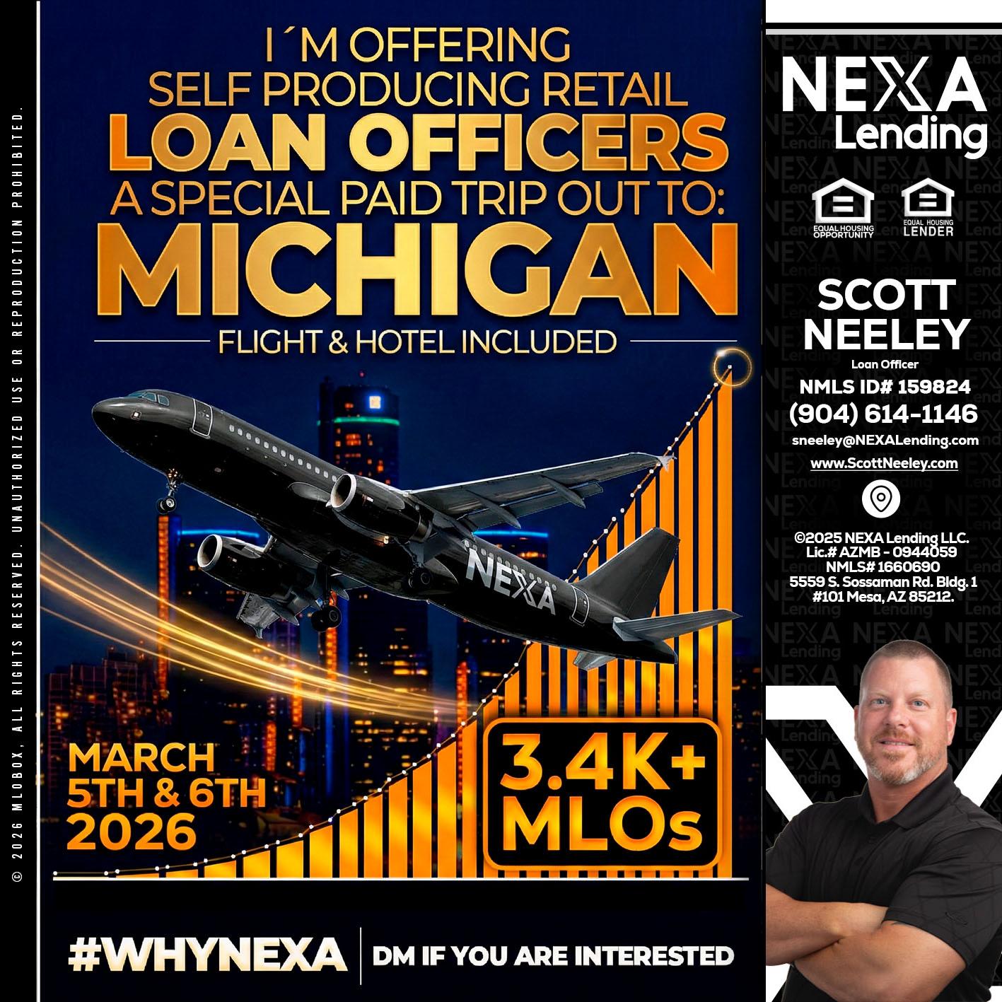 MICHIGAN - Scott Neeley -Loan Officer