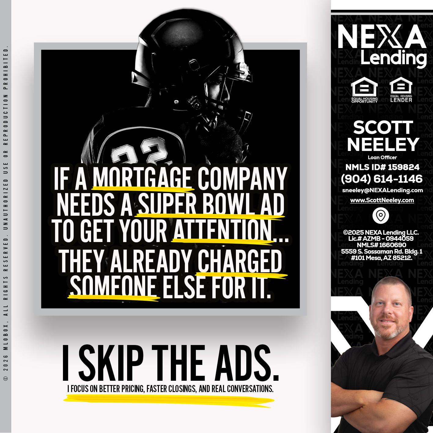 if a mortgage ad - Scott Neeley -Loan Officer