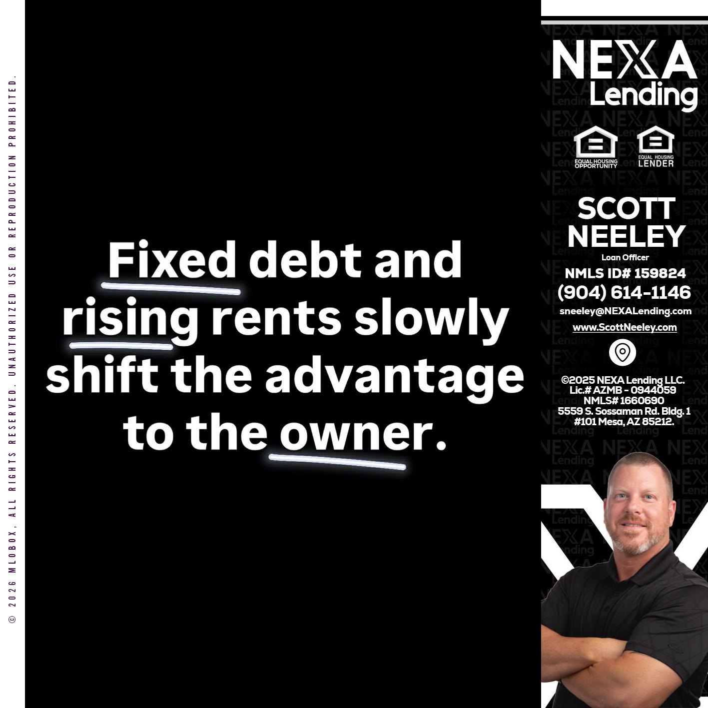FIXED DEBT - Scott Neeley -Loan Officer