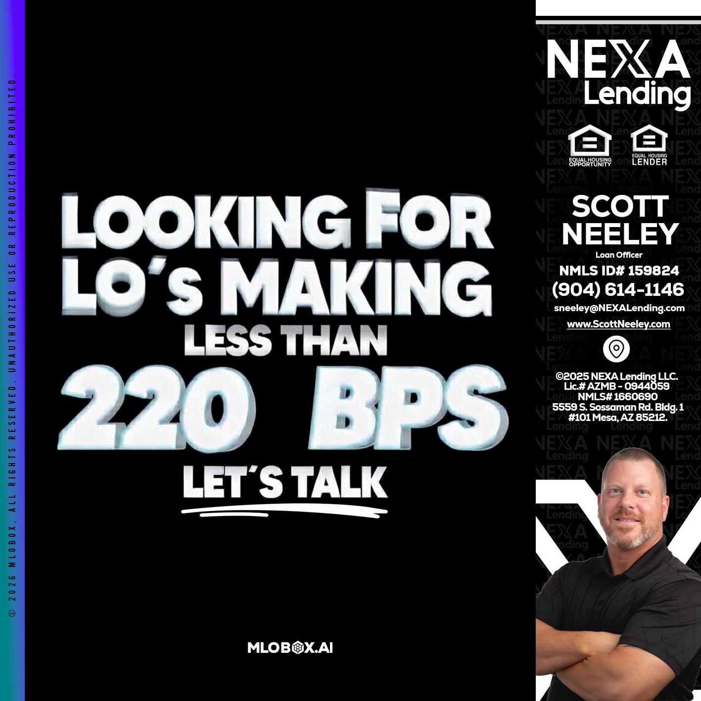 LOOKING FOR - Scott Neeley -Loan Officer