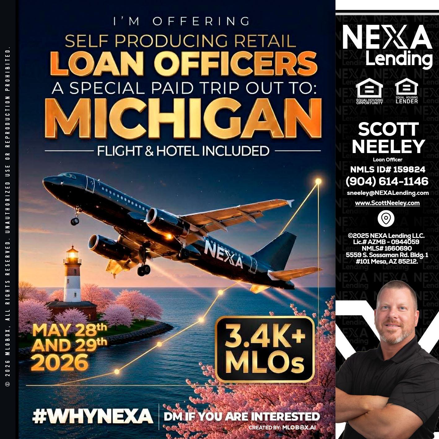 MICHIGAN TRIP - Scott Neeley -Loan Officer