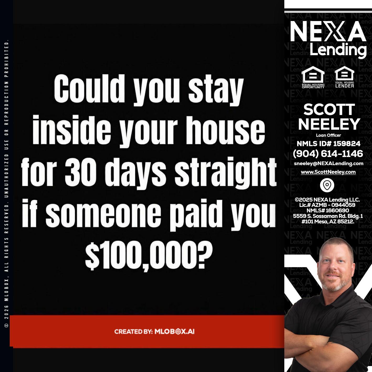COULD YOU STAY - Scott Neeley -Loan Officer