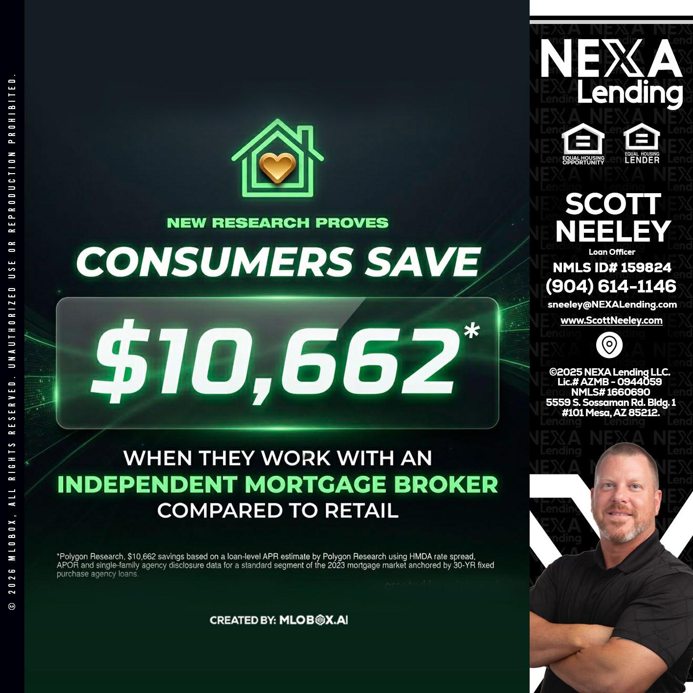 10,662 - Scott Neeley -Loan Officer