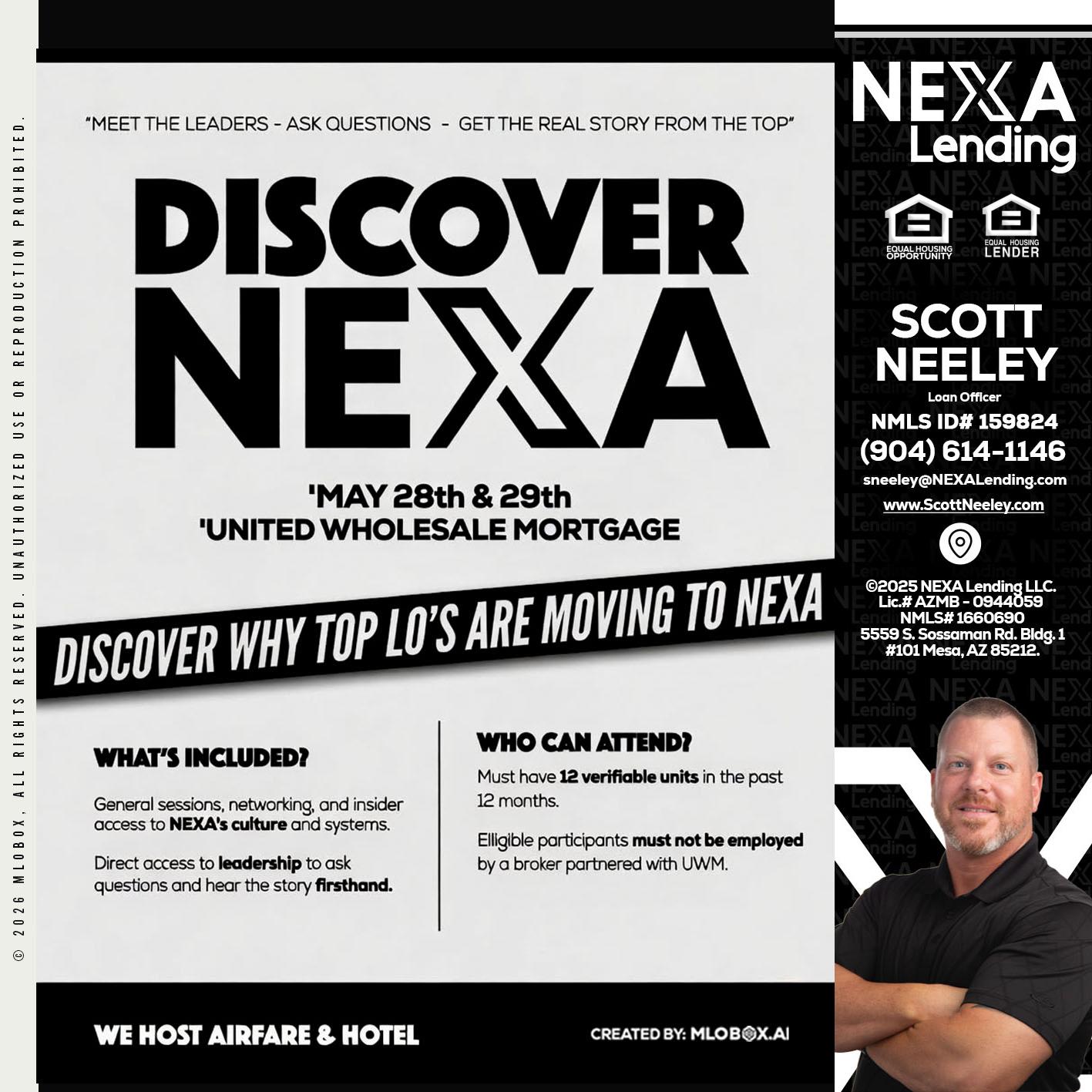 DISCOVER NEXA - Scott Neeley -Loan Officer