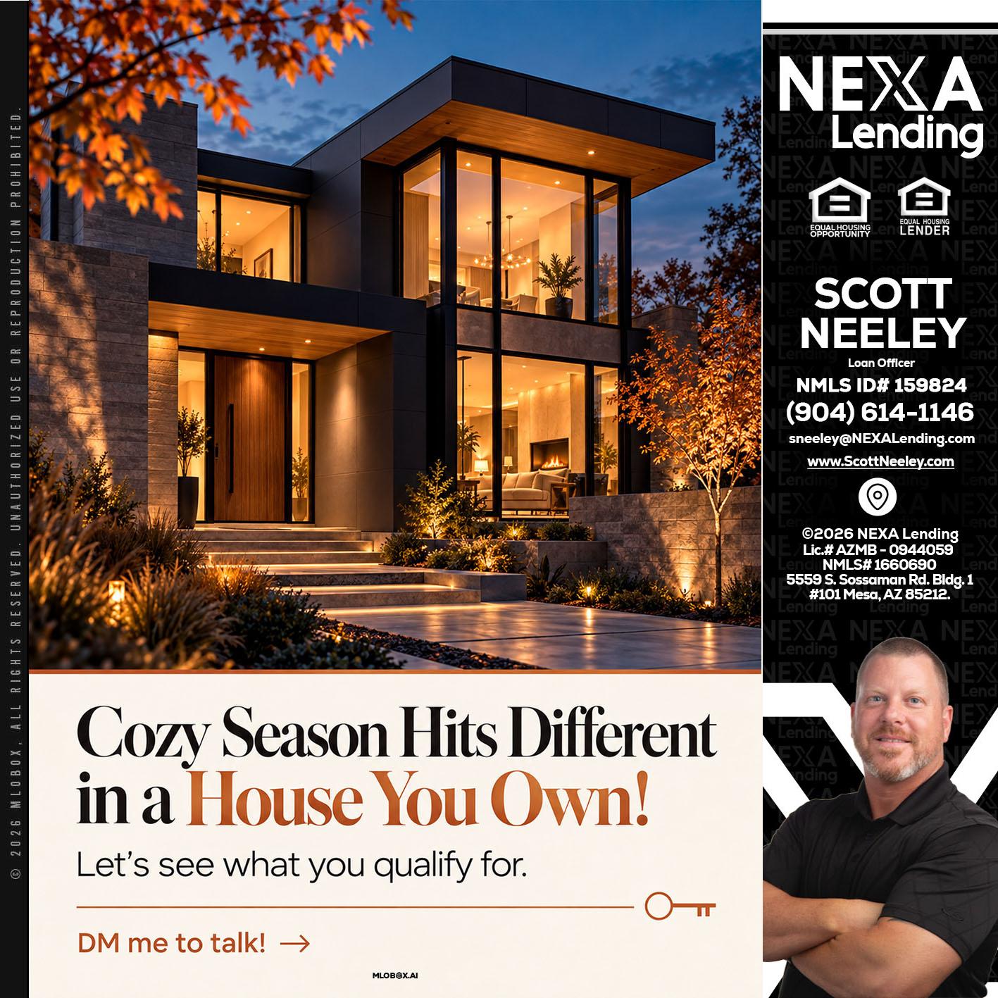 COZY SEASON - Scott Neeley -Loan Officer